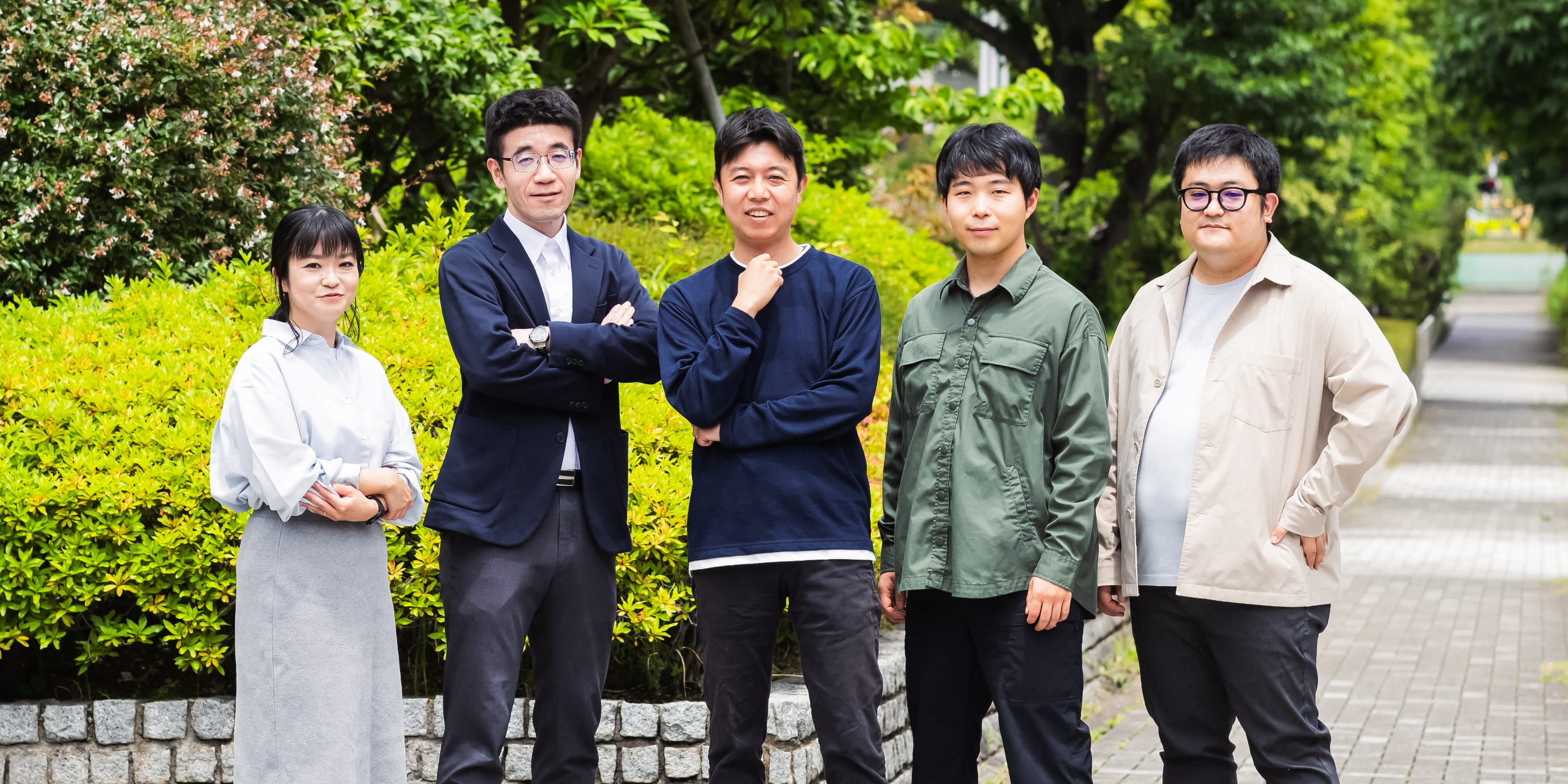 モノづくり座談会に参加する5名の社員